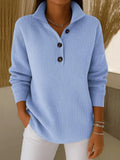 Genoveva | Jersey Polo con Cuello de Pico