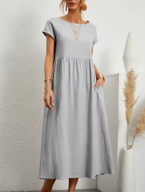 Gabriela | Vestido midi fluido con una elegancia atemporal