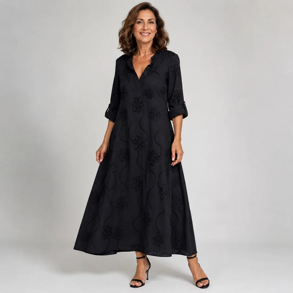 Bonifacia | Vestido Largo Fluido