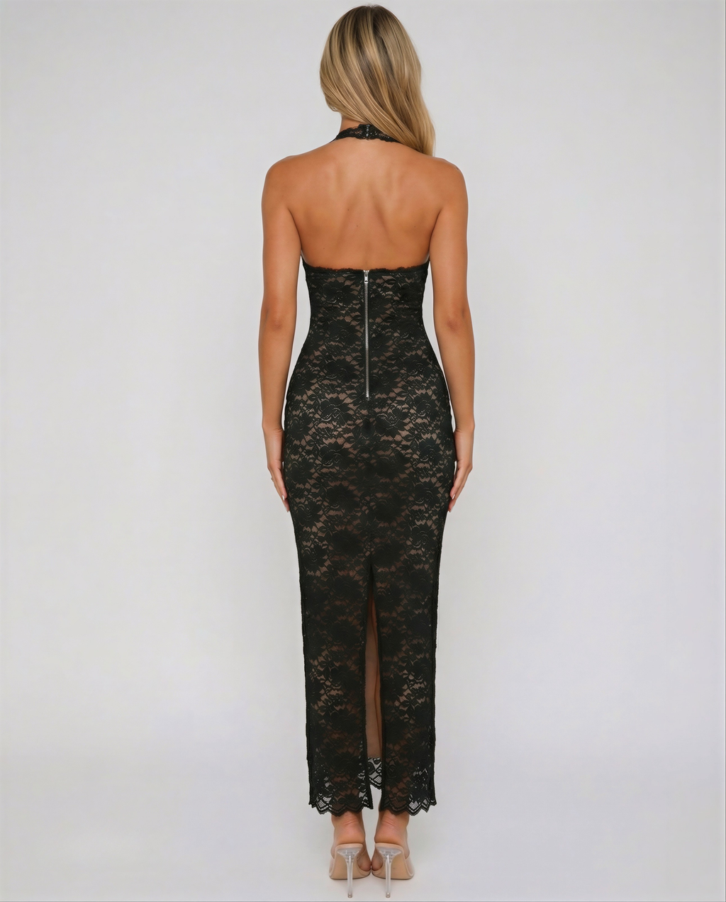 Ischia |  Vestido encaje y elegante