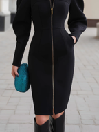 Luna |Vestido mini Zip