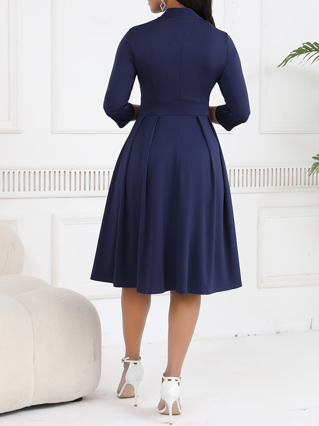 Olivia | Vestido midi