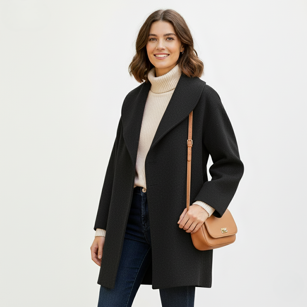 Emelina | Abrigo Fluido y Elegante