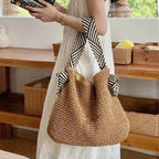 Thais | Bolso tote boho tejido diario