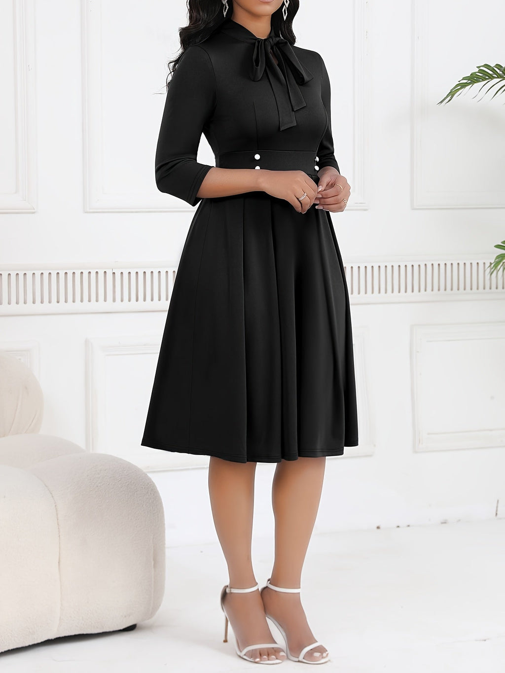 Olivia | Vestido midi