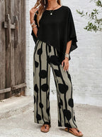 Valeriana | Conjunto Top Asimétrico y Pantalón Boho
