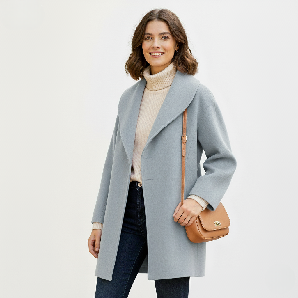 Emelina | Abrigo Fluido y Elegante