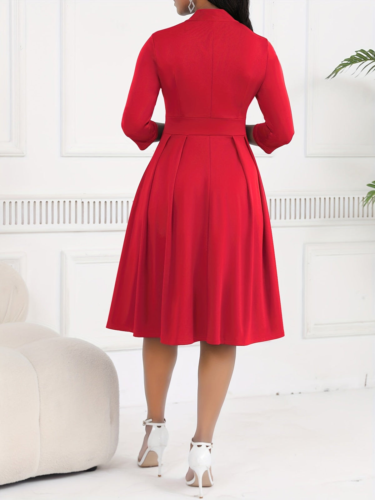 Olivia | Vestido midi