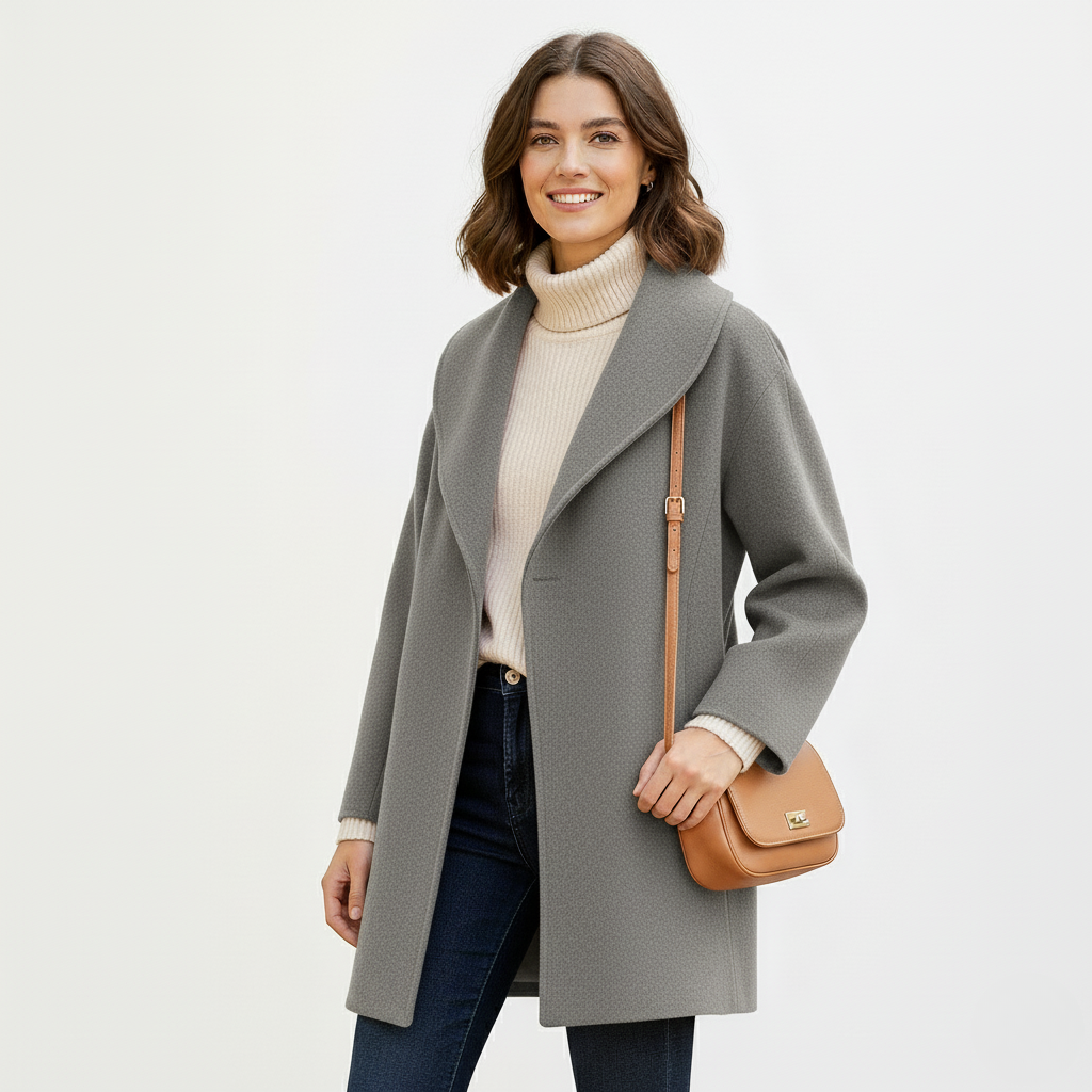 Emelina | Abrigo Fluido y Elegante