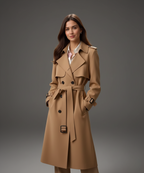 Alegría | Trench Coat Elegante y Atemporal