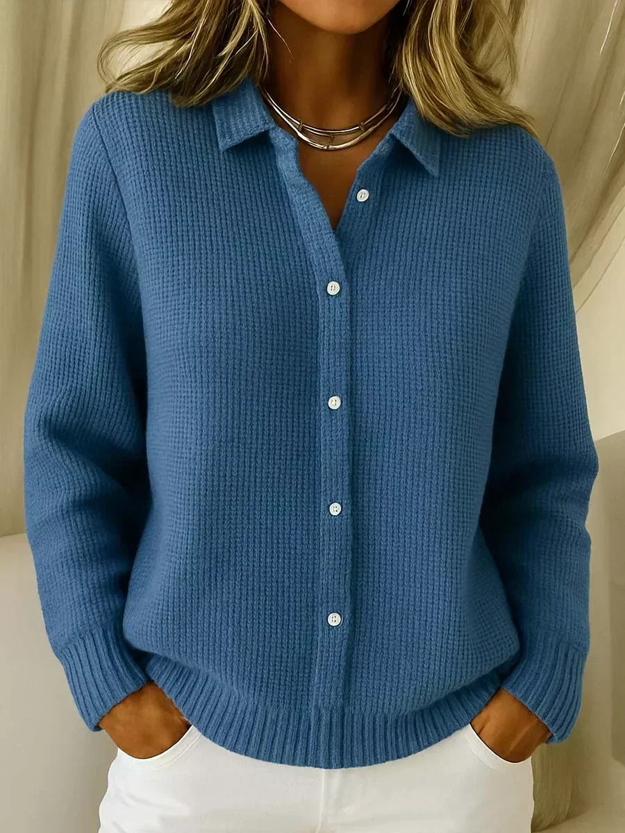 Manuela | Chaqueta de Punto Texturizada con Botones