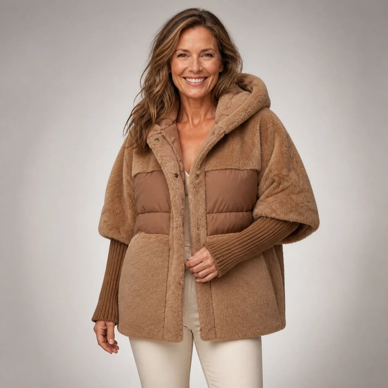 Amparo | Abrigo Puffer Oversized con Capucha