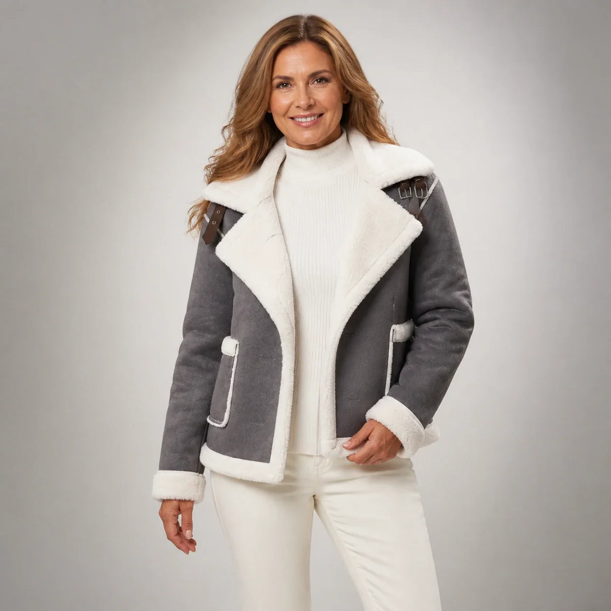 Aurelia | Chaqueta de lana cálida