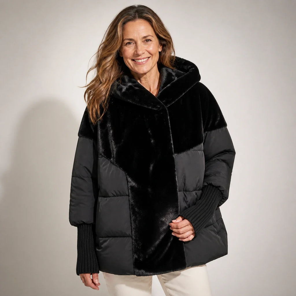 Amparo | Abrigo Puffer Oversized con Capucha