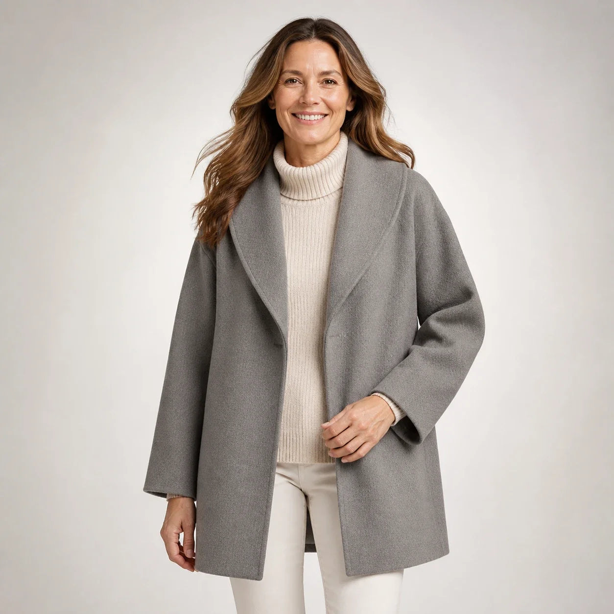 Emelina | Abrigo Fluido y Elegante