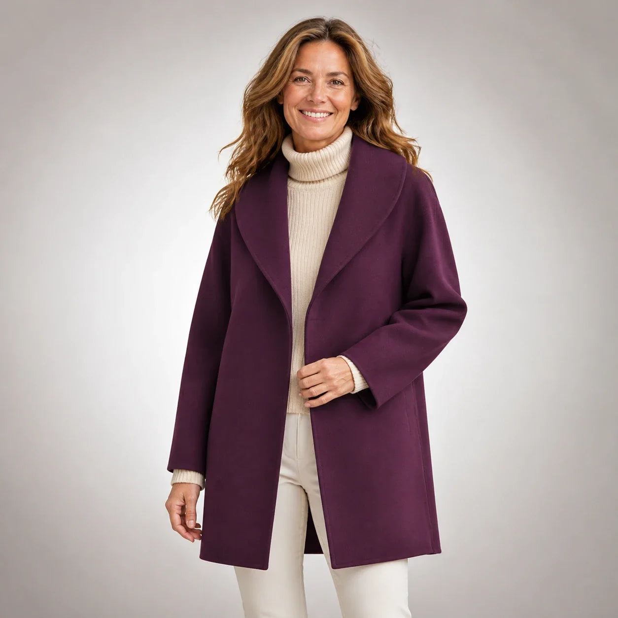 Emelina | Abrigo Fluido y Elegante