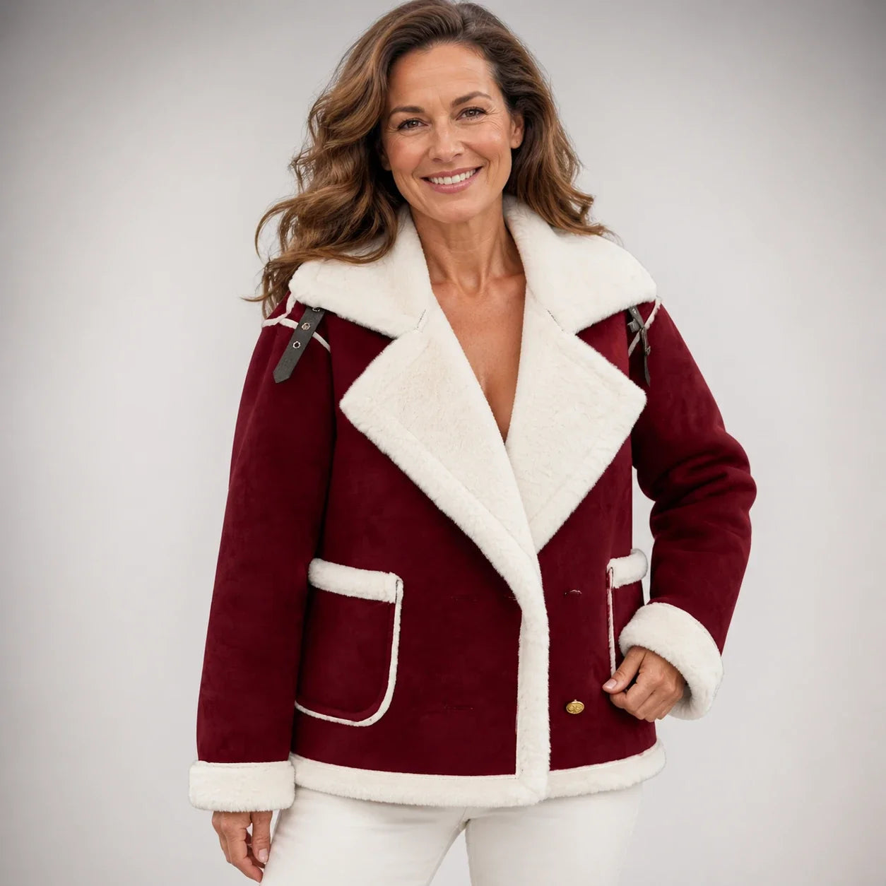 Aurelia | Chaqueta de lana cálida