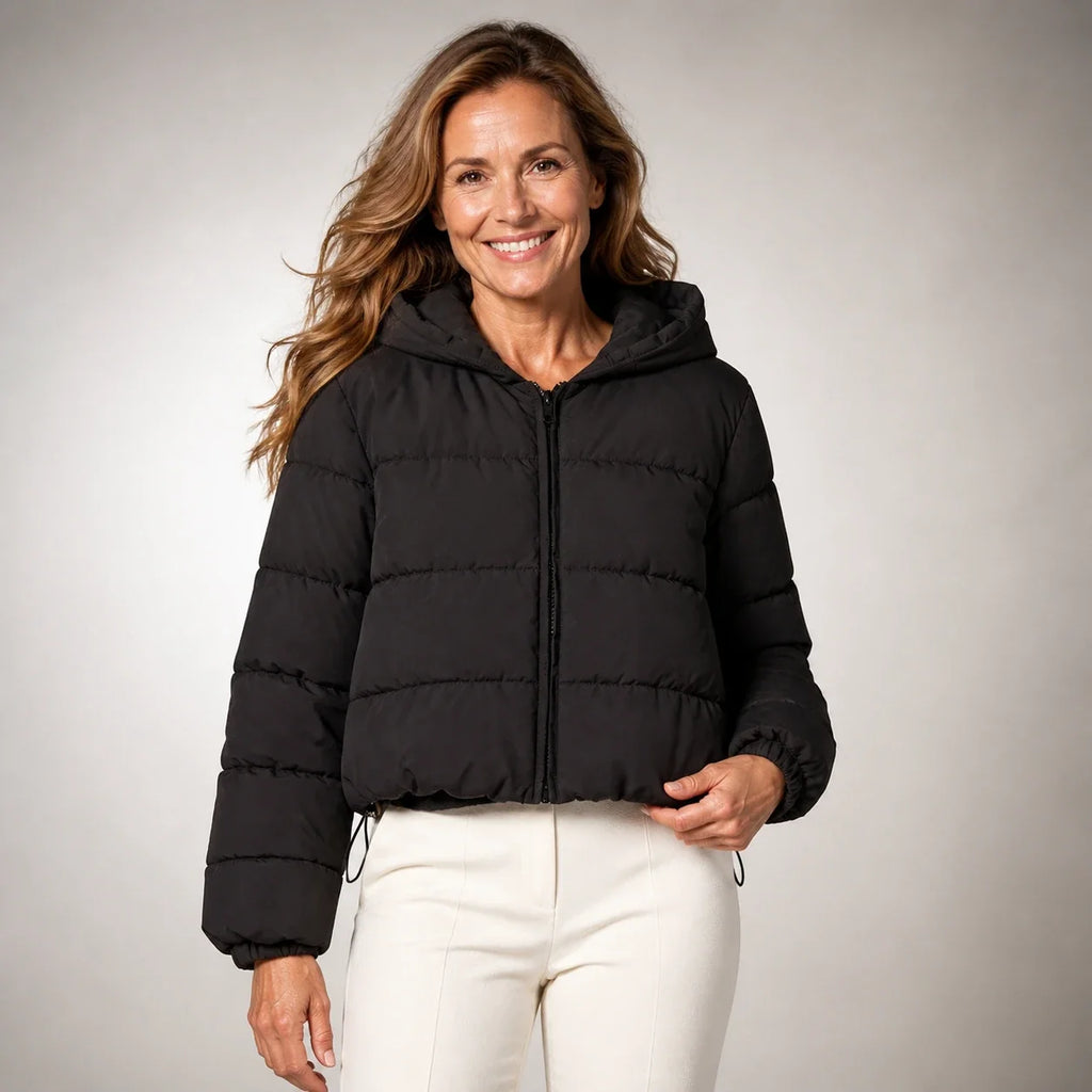 Aída | Chaqueta con capucha moderna y versátil