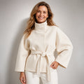 Cayetana | Capa elegante con cintura ajustable