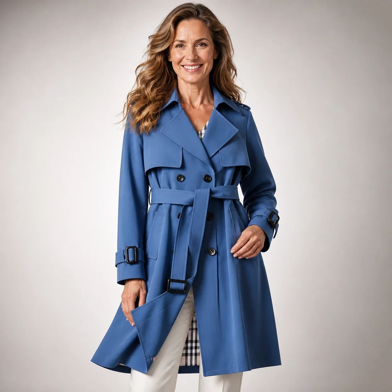 Alegría | Trench Coat Elegante y Atemporal