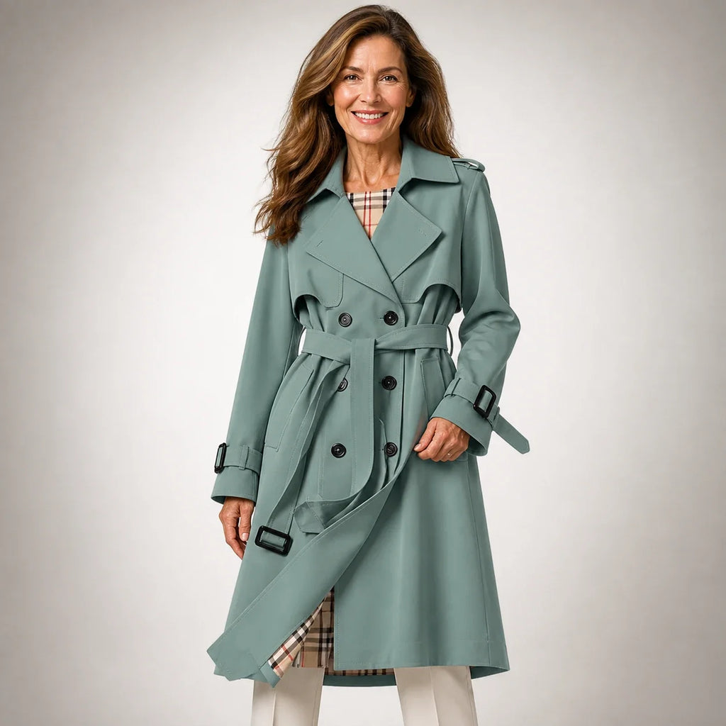 Marena | Trench coat clásico con cinturón