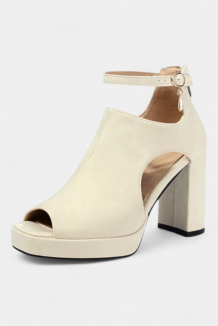 López | Tacones Gruesos Multicolor