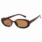 Gafas de sol retro ovaladas mujer – lentes negras UV400 estilo vintage
