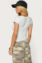 Camiseta Cuello V