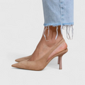 Azalea | Tacones mujer puntera fina tacón elegante oficina casual