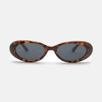 Gafas de sol retro ovaladas mujer – lentes negras UV400 estilo vintage