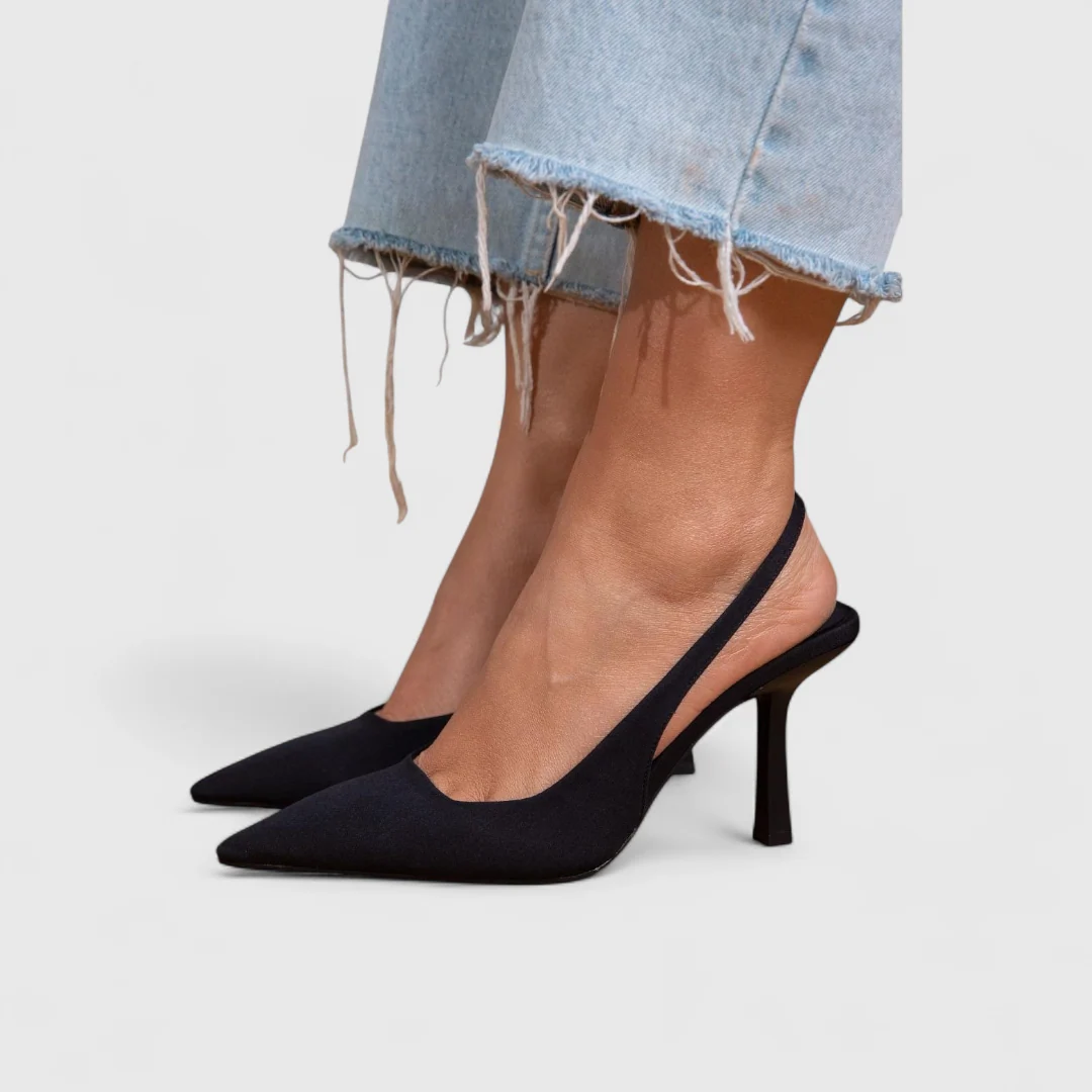 Azalea | Tacones mujer puntera fina tacón elegante oficina casual