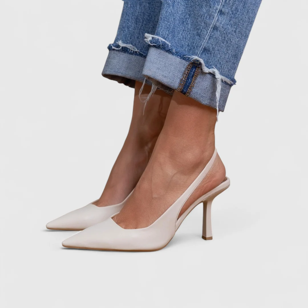 Azalea | Tacones mujer puntera fina tacón elegante oficina casual
