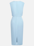 Verona | Vestido Midi Mujer Elegante Con Drapeado – Estilo Sofisticado Moderno