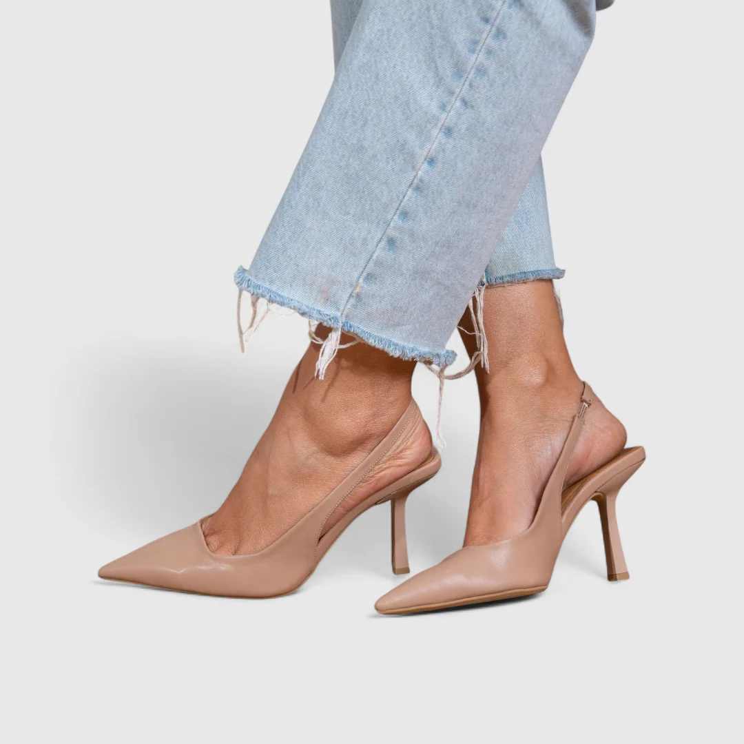 Azalea | Tacones mujer puntera fina tacón elegante oficina casual