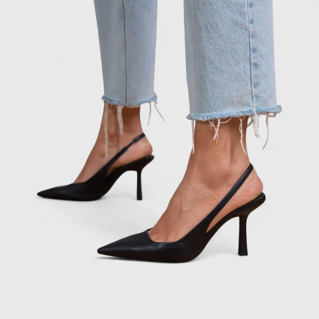 Azalea | Tacones mujer puntera fina tacón elegante oficina casual