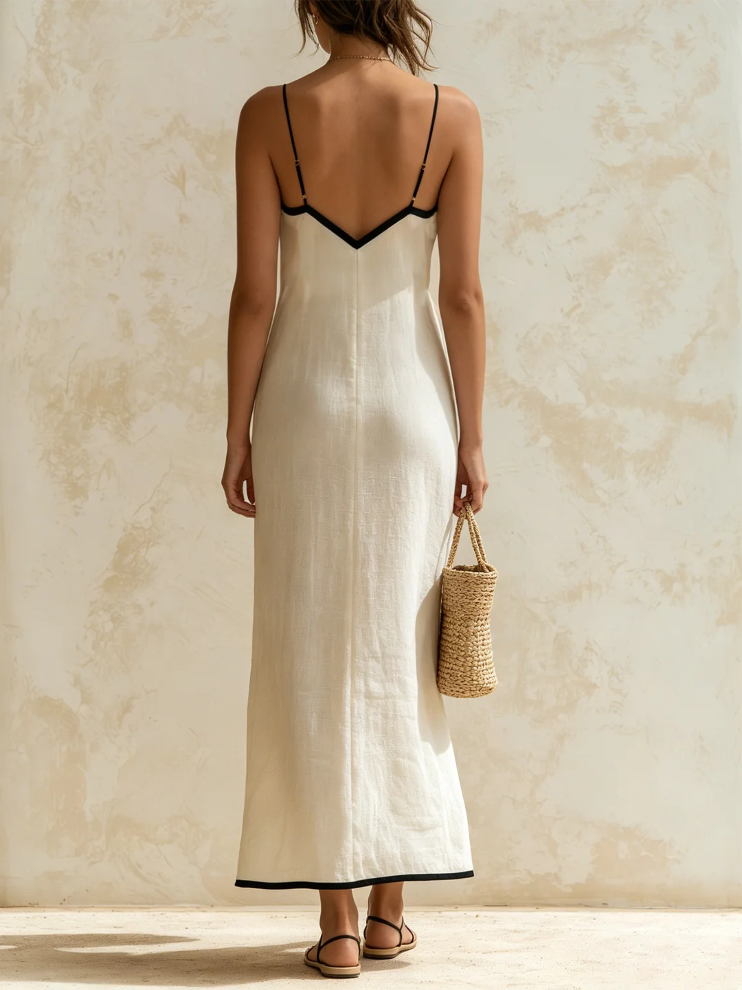 Amalfi | Vestido Maxi con Diseño Chevron