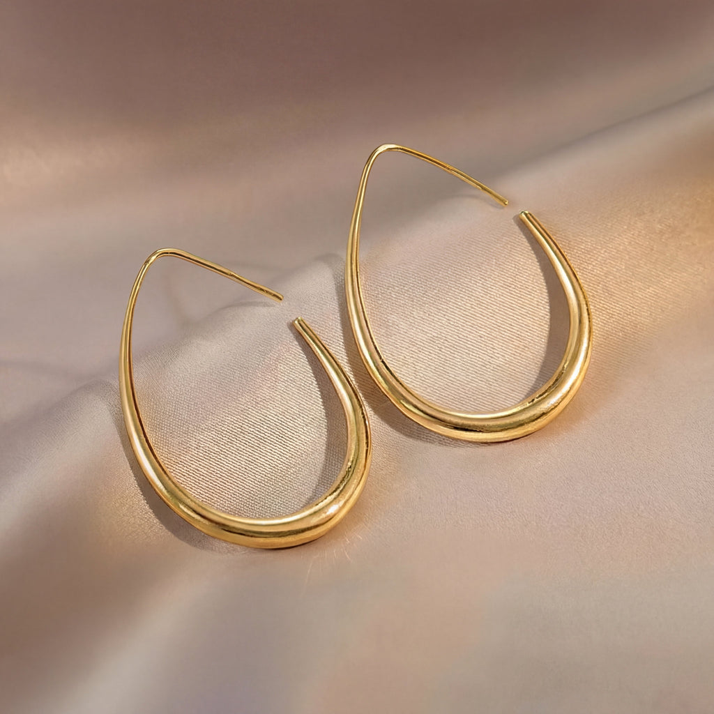Marina | Pendientes Ovalados Elegantes