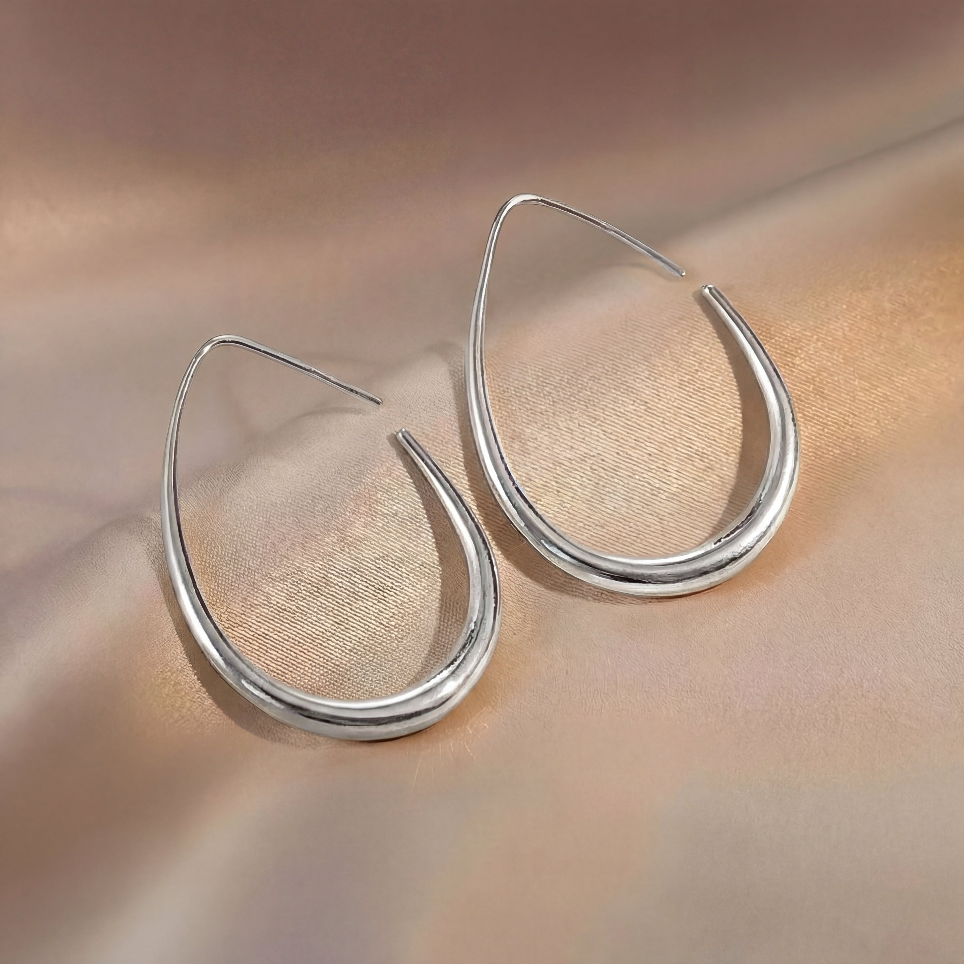 Marina | Pendientes Ovalados Elegantes