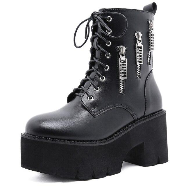 Nora | Botas con cremallera