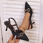 Valeria | Tacón elegante con ebilla
